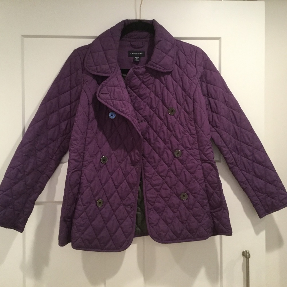 Lands End Quilted Jacket